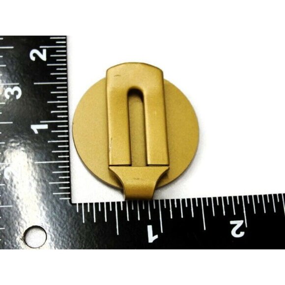 Winnavegas Veterans Money Clip Gold Tone Credit Card Cash - Picture 8 of 9